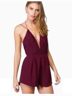 Smooth and Sexy Romper by Keepsake The Label, Size Small